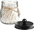 SheeChung Small Mason Jar, Glass Qtip Holder, Apothecary Jars by SheeChung