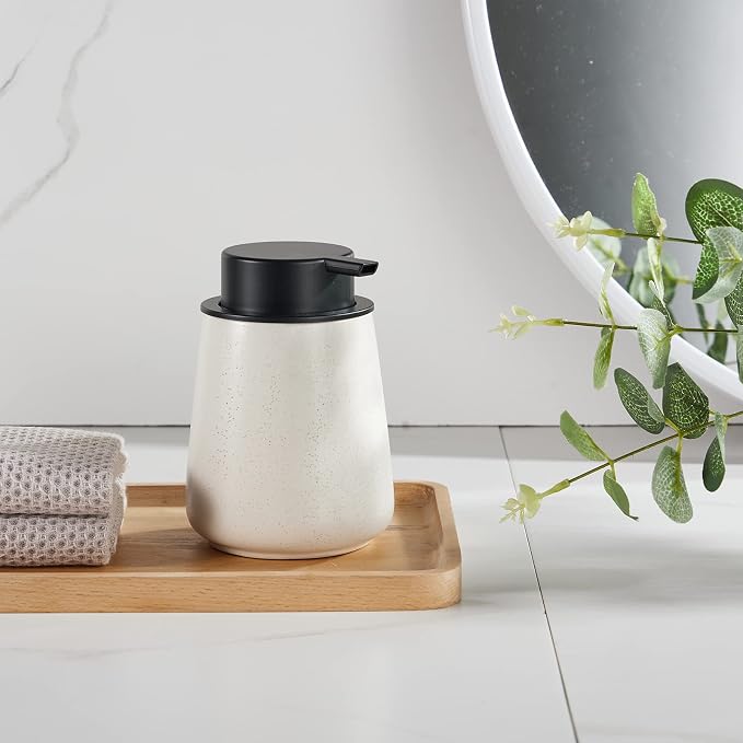12Oz Ceramic Liquid Soap Dispenser - Image 7