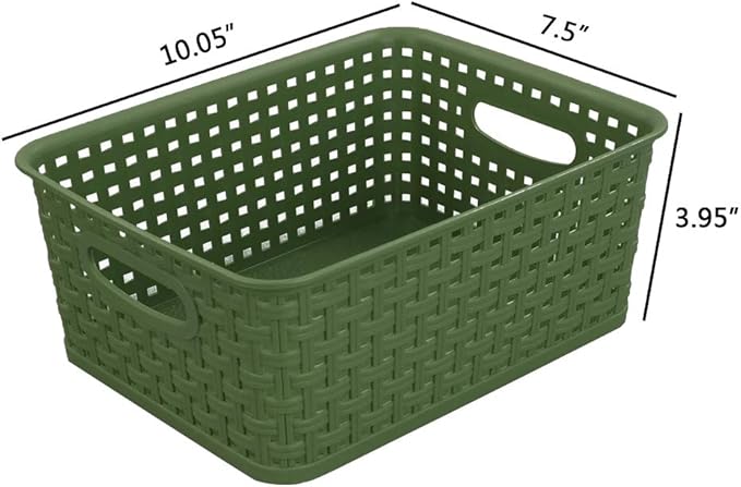 Sandmovie Plastic Weave Storage Baskets - Image 4