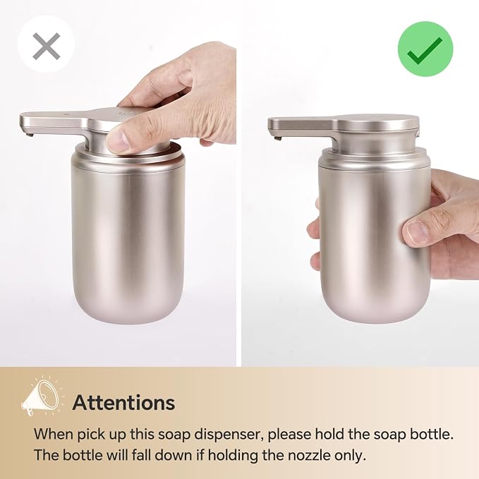 LAOPAO Automatic Soap Dispenser, Foaming Hand Soap Dispenser - Image 9