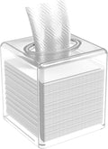 Clear Acrylic Square Facial Tissue Box Holder by Yureshmull