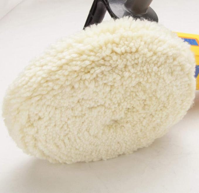 Wool Buffing Pad, Buffing & Cutting, 100% Twisted 4-ply Sheepswool Material - Image 5