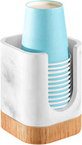 Luxspire Bathroom Cup Dispenser, Dixie Cup Holder 3-5oz, Disposable Paper Cup by Luxspire