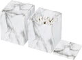 Jung Ford 2-Pack Marble Pattern Cotton Swab Holders by JUNGFORD