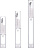 3Pcs 5/10/15ml Eye Gel Cream Container Flat Applicator Eye Cream Lip Gloss by Snowso