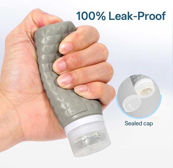 Travel Bottles for Toiletries, TSA Approved Travel Size Containers, Leak Proof - Image 6