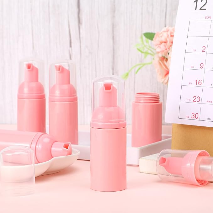 24 Pcs Foam Pump Bottles 1 Oz/ 30 ml Plastic Mini Empty Dispenser Travel Soap - Image 4