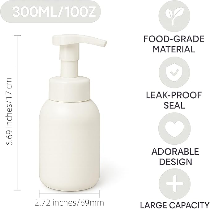 Plastic Foaming Hand Soap Dispenser, Toddler Bar Soap Cute Kids Dispenser - Image 2