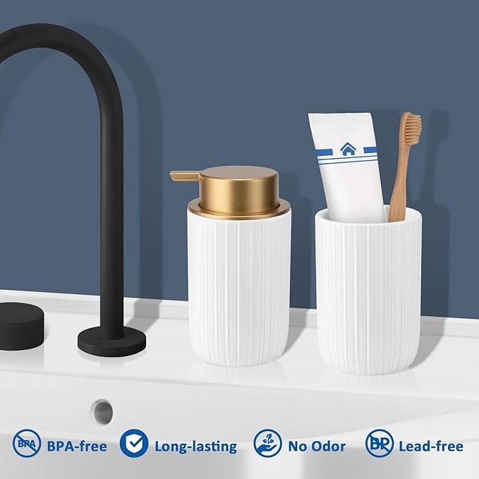 Soap Foaming Dispenser Ceramic - Image 2