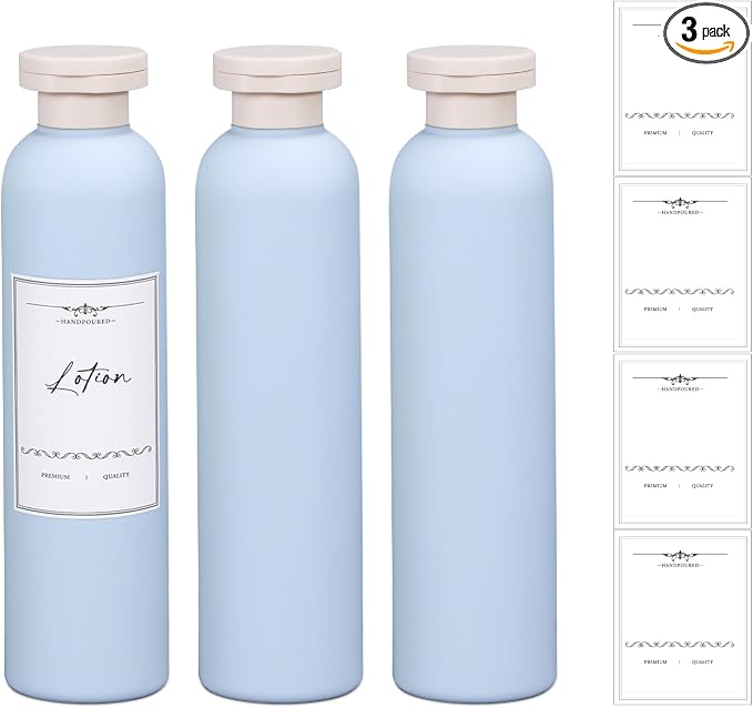 8.8oz Travel Essentials Shampoo Bottles by UMETASS