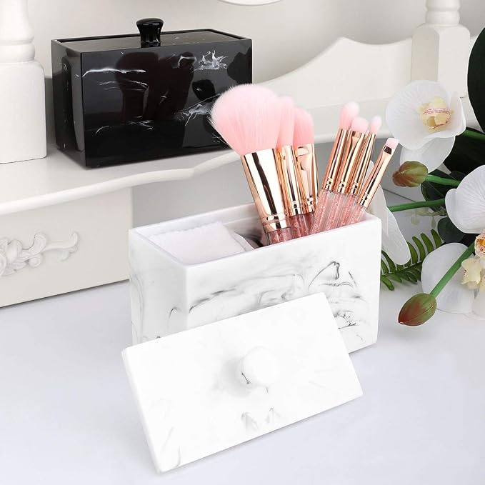 Luxspire Cotton Swab Holder, Qtip Holder Dispenser - Image 6