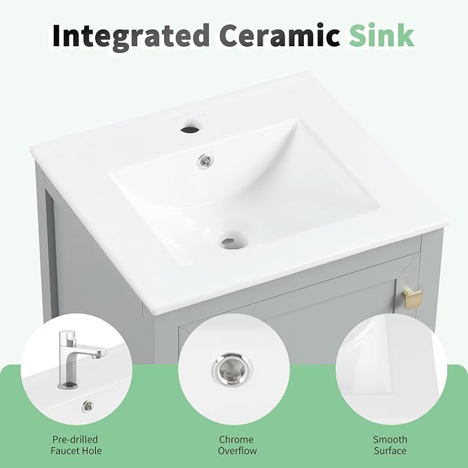 Bellemave 20-inch Bathroom Vanity - Image 7