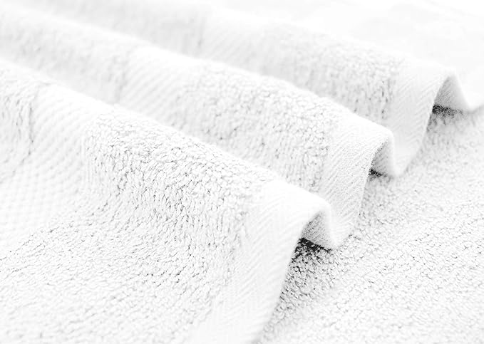DAN RIVER Bath Towels Set of 4, 27 x 54 Inches, 100% Cotton, Larger & Lighter - Image 6