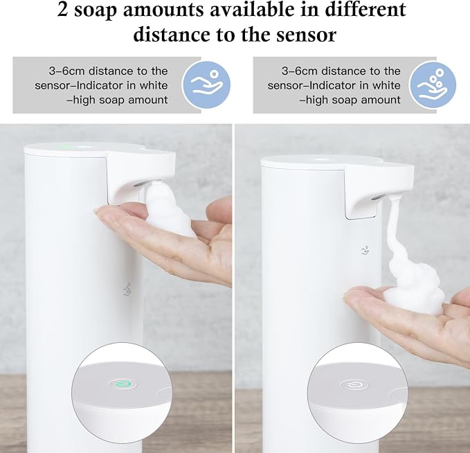 LAOPAO Automatic Soap Dispenser Foaming: Rechargeable Touchless Soap Dispenser - Image 2