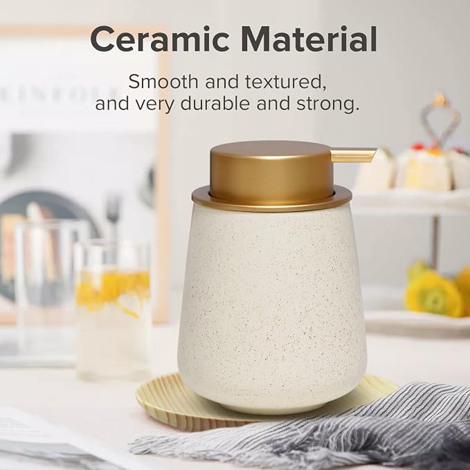 Foaming Soap Dispenser - 12 Oz Ceramic Soap Dispenser - Image 2