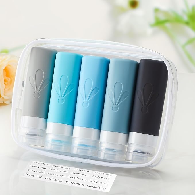 INSFIT Travel Bottles for Toiletries, TSA Approved 3oz Travel Size Toiletries - Image 5
