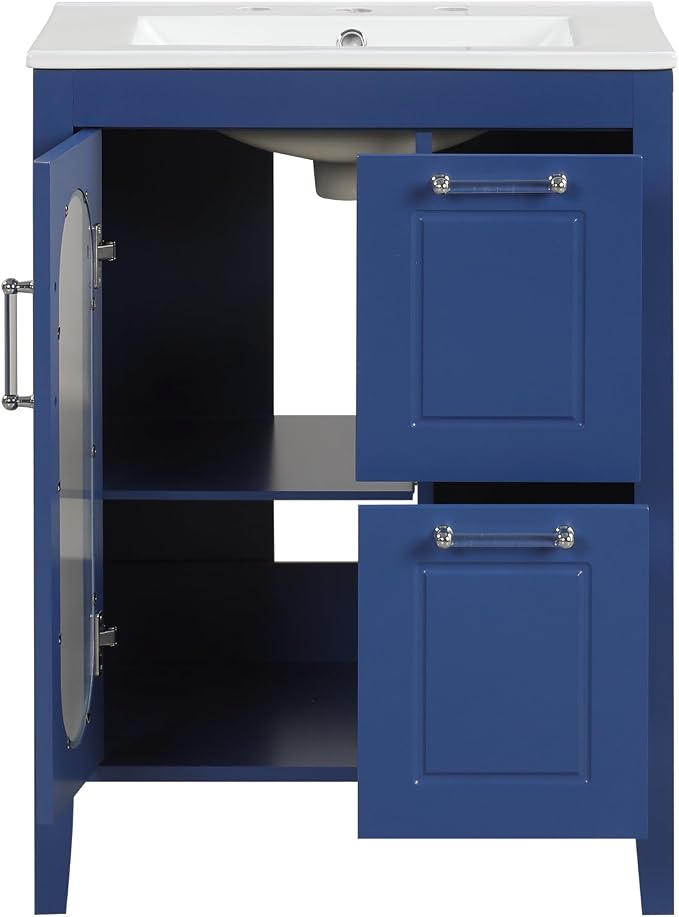 Harper & Bright Designs 24" Bathroom Vanity - Image 9