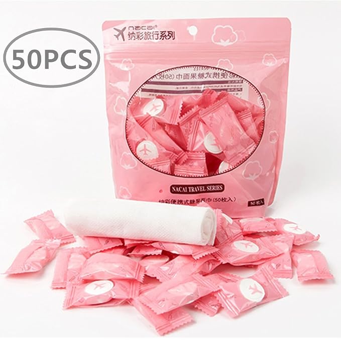 VanFn Disposable Towel, Compressed Towel, Mini Disposable Compressed Washcloth - Image 7