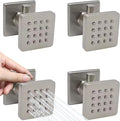 Solid Brass Shower Body Spray Massage Nozzle Wall Jets, Flow Can Be Controlled by Backnets