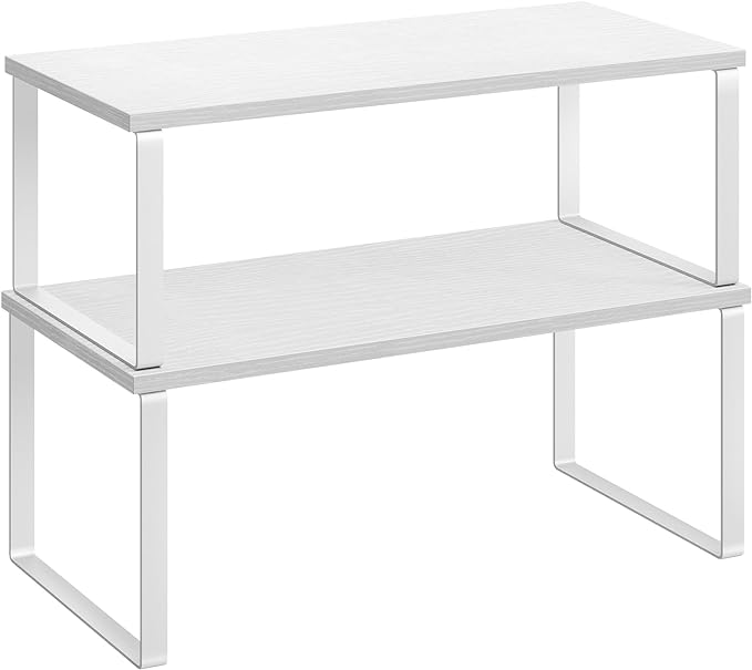 SONGMICS Cabinet Organizer Shelf, Kitchen Storage, Spice Rack, Expandable by SONGMICSbySONGMICSHOME