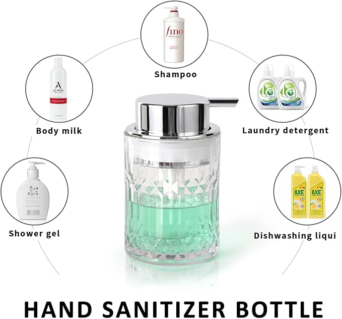 Bathroom Glass Soap Dispenser - Image 6