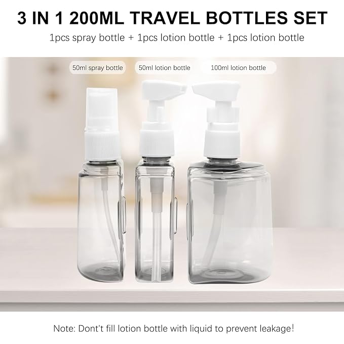 Skycase Travel Bottles - Image 2