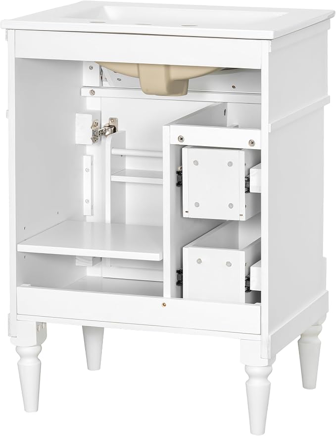 Harper & Bright Designs 24" Bathroom Vanity - Image 9