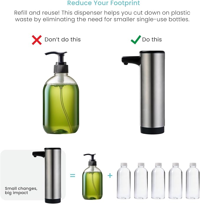 Home Zone Living Foaming Hand Soap Dispenser - Image 4