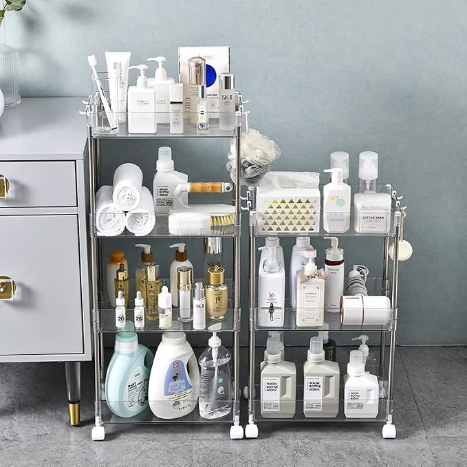 Chris.W Slim Storage Cart 3 Tier - Image 2