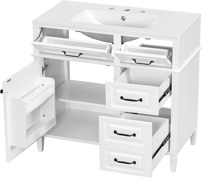 Harper & Bright Designs 36" Bathroom Vanity - Image 9