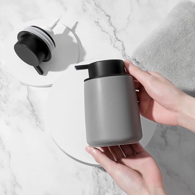 Foaming Hand Soap Dispenser Ceramic, Foam Dish Soap Dispenser - Image 2