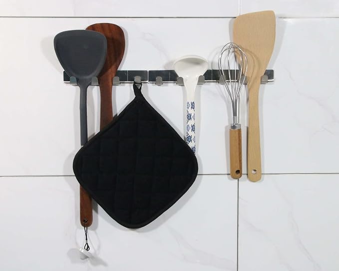 5 PCS Pot Holders for Kitchen, Cotton Potholers - Image 4