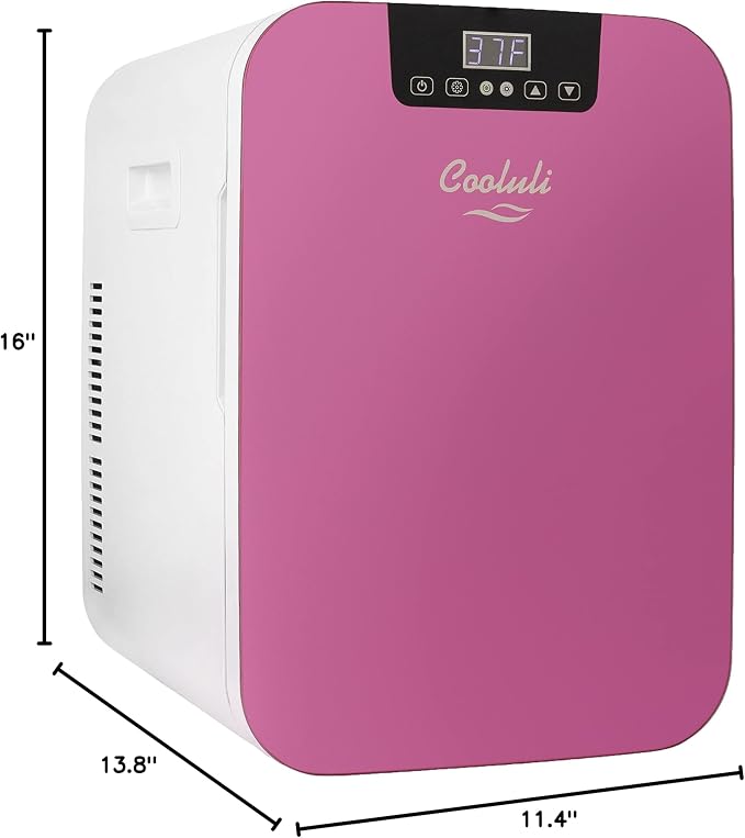 Cooluli 20L Mini Fridge For Bedroom - Image 9