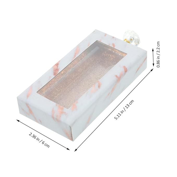 Beaupretty Rectangle Fake Lash Storage Box - Image 8