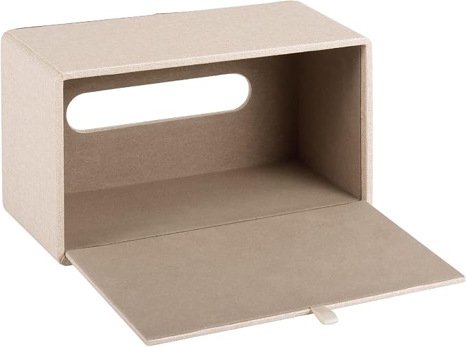 Fashion Leather Tissue Box Holder, Rectangular Tissue Box Cover - Image 2