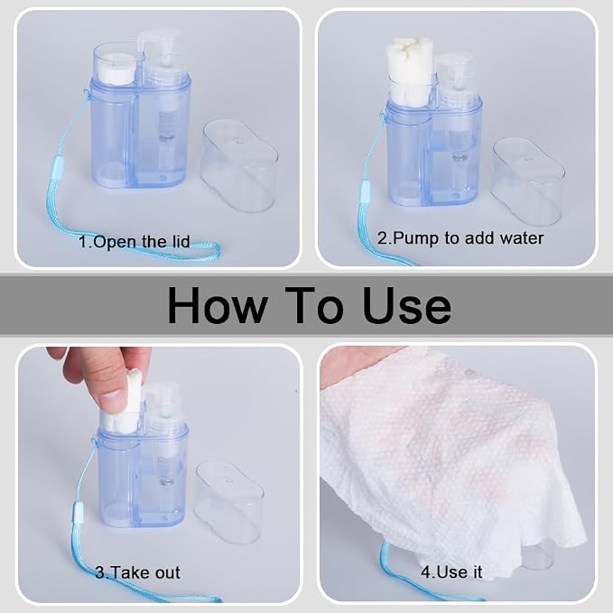 Compressed Towels, Disposable Portable Mini Tissue - Image 3