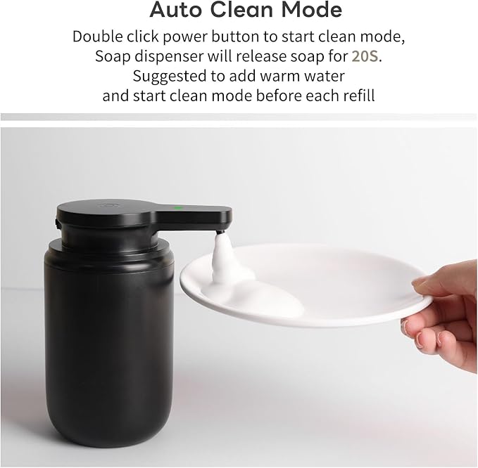 Automatic Foaming Soap Dispenser, Rechargeable Touchless Foam Hand Soap - Image 5