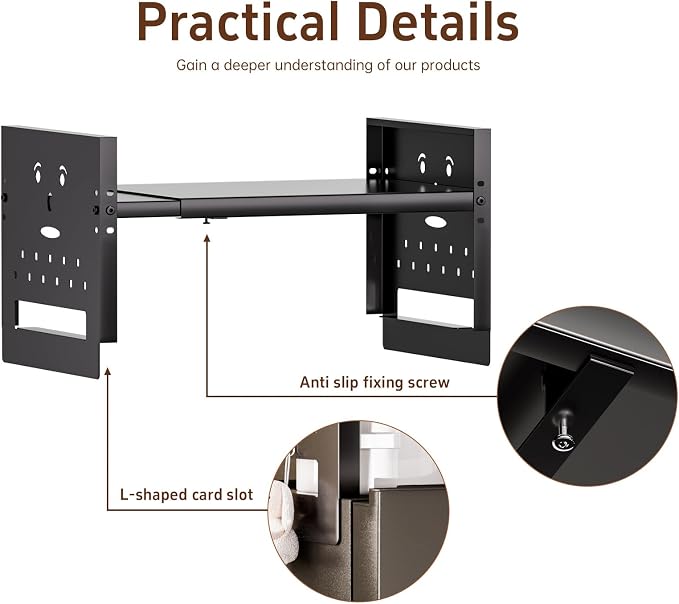 Adjustable Top Storage Shelf for Refrigerator or Washer, Dryer Countertop - Image 7