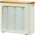 Toilet Paper Storage with Lid, Large Toilet Paper Holder by ROSOS