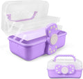 10.6in 3-Layer Multipurpose Storage Box Art Craft Organizer Storage Box Kids by Rictinehome