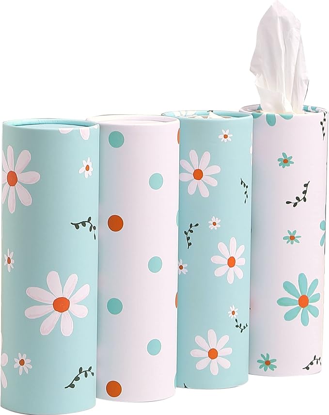 Car Tissue Holder with Facial Tissues Bulk by WinooDesign