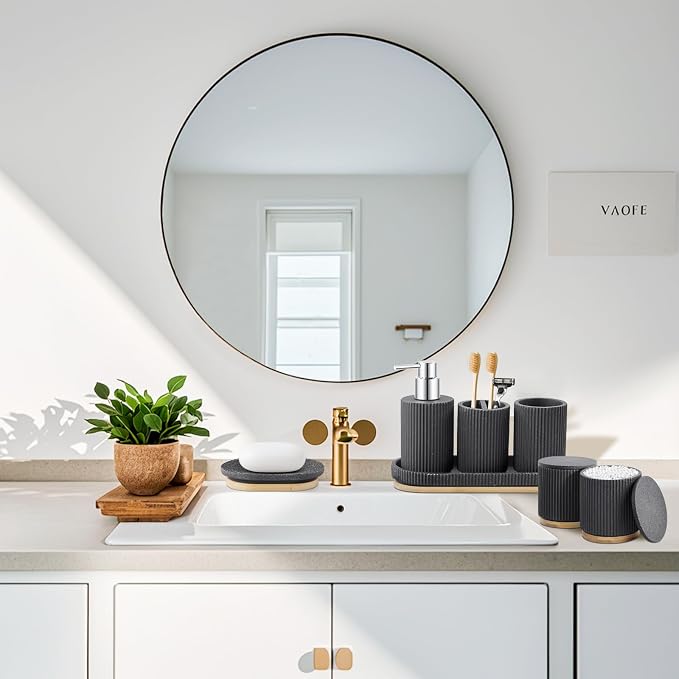7PCS Bathroom Accessories Set, - Image 8