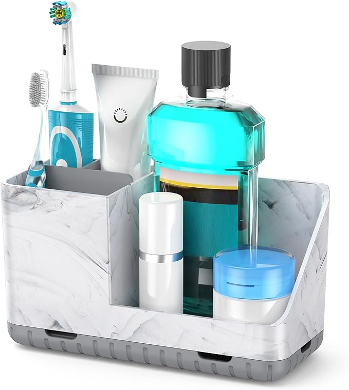 Toothbrush Holders for Bathroom Countertop, Kids Electric Toothbrush and by PARKMANI