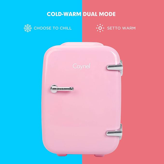 CAYNEL Mini Fridge Portable Thermoelectric 4 Liter Cooler and Warmer - Image 4