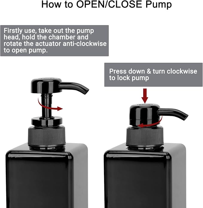 Suream 22oz/650ml Large Plastic Pump Bottles - Image 5