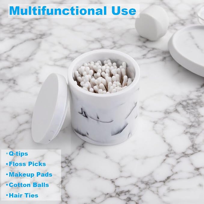 Cotton Swab Holder Round Qtip Holder - Image 3