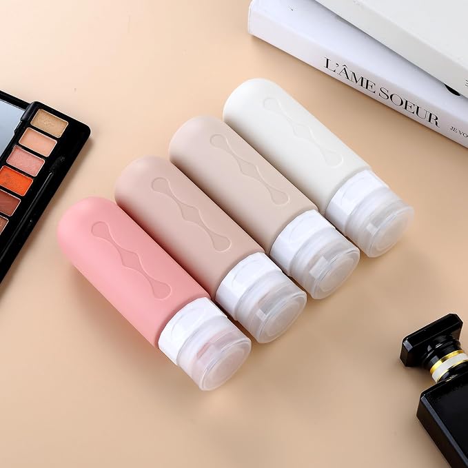 Gemice Travel Bottles for Toiletries, Tsa Approved Travel 3oz Size Containers - Image 7