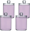 Thistle Purple Qtip Holder Organizer Dispenser Cotton Swabs Cans Plastic Jars by SHJI