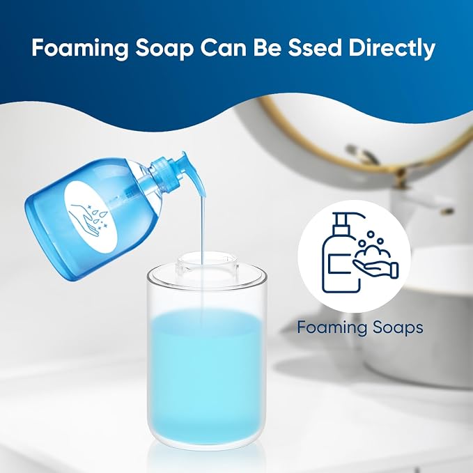 Automatic Soap Dispenser Touchless – 400ml Foaming Hand Soap Dispenser - Image 4