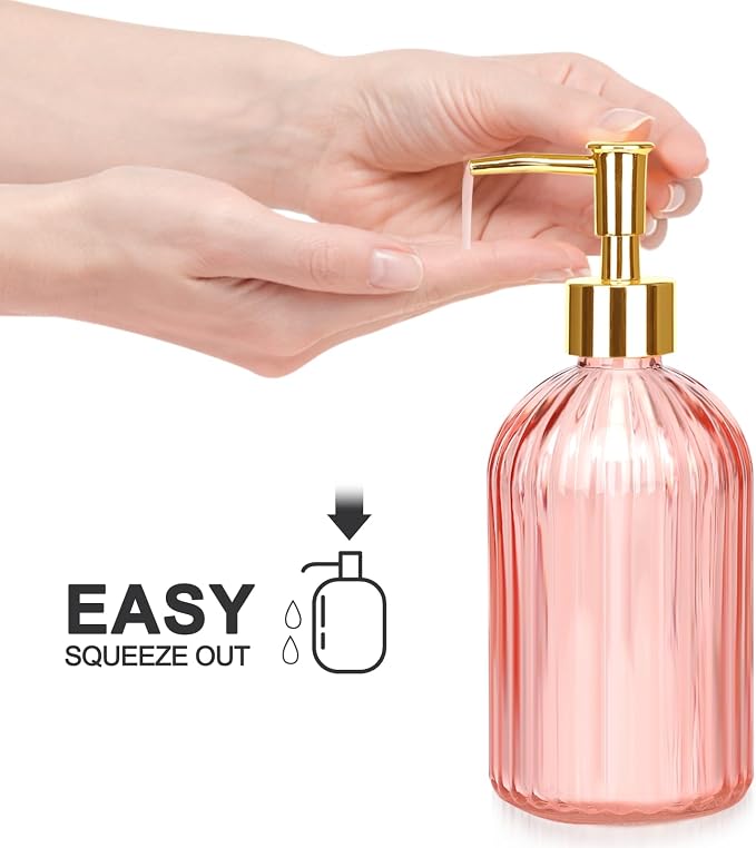 Haturi Bathroom Accessories Set, Toothbrush Holder, Apothecary Jar, Vanity Tray - Image 5
